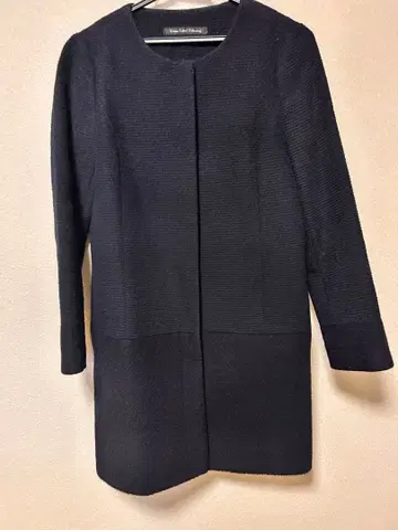 여성용 코트 네이비 36 M 사이즈
