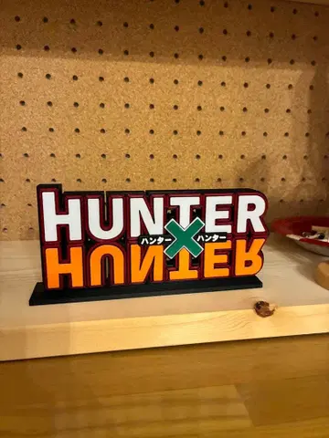 HUNTER x HUNTER/헌터헌터/로고 피규어