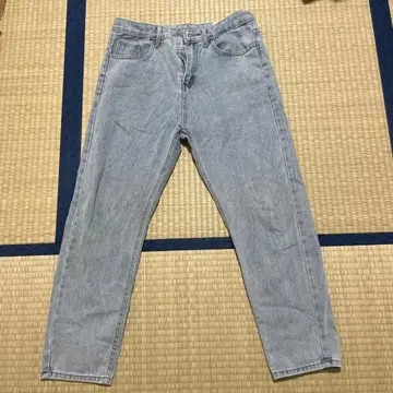 라이트 블루 스트레이트 데님