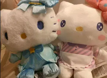 헬로키티 봉제 인형 세트