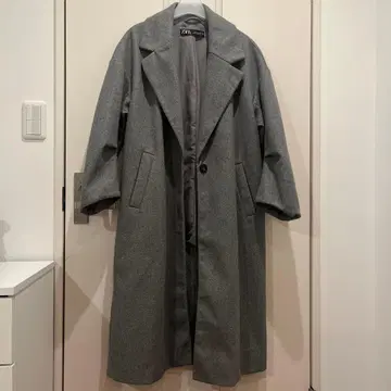 ZARA 그레이 체스터 코트