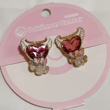 포켓몬 센터 하트형 귀찌
