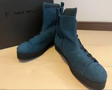 미사용 새상품 NO ID 노아이디 하이컷 사이드 레이스업 부츠