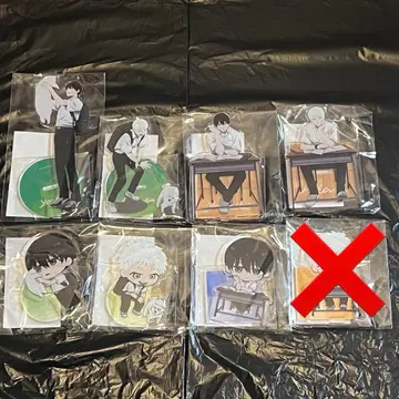 빛이 죽은 여름 제비뽑기당 온라인 복권 C상 세미 컴프 세트 (7점)