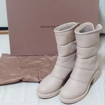 새상품급 장 비토 로시 시어링 어그 부츠 플랫폼 37