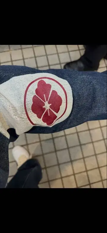 EVISU 가문 문장 기모노 갈매기