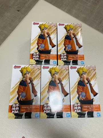 BORUTO 인계 조형 열전 우즈마키 볼트 피규어 묶음 판매 5세트