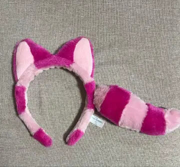 체셔캣 머리띠 핑크 디즈니 원더랜드 앨리스 한정품