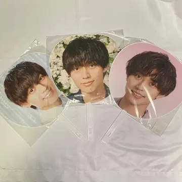 King & Prince 나가세 렌 점보 부채 3장 세트