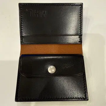 가죽 코인 케이스 블랙