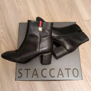 Used STACCATO 원포인트 숏부츠 블랙