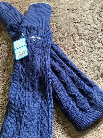 새상품! Callaway 케이블 짜임 레그 워머