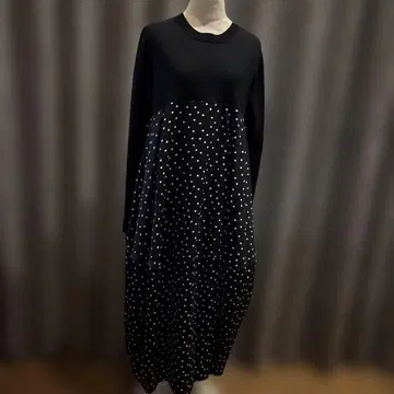 BEARDSLEY 비어즐리 도트 무늬 말 원피스 새상품급