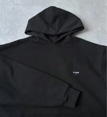 새상품 헤비 속기모 후드티 블랙 프리 사이즈