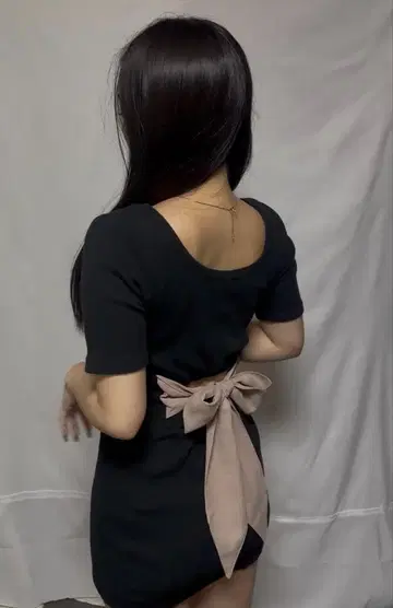 GYDA 백리본 원피스