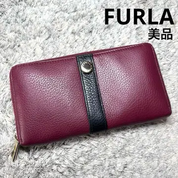 [ 새상품급 ] FURLA 훌라 장지갑 라운드 지퍼