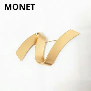 MONET 브로치 골드 앤티크 빈티지