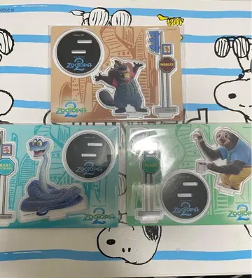 주토피아 아크릴 스탠드