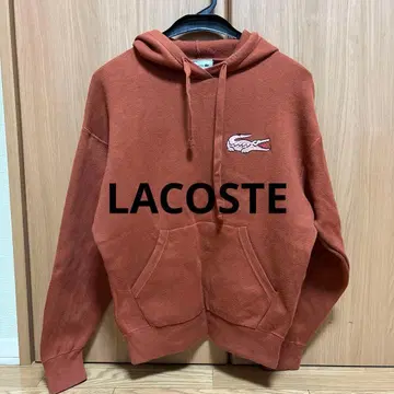LACOSTE 풀오버 후드티 자수 로고 [ S ]