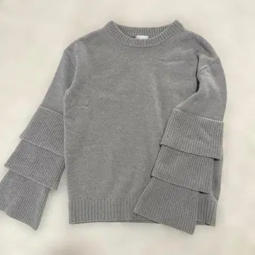 [ 즉시 발송 ] Sono 소노 울 니트 스웨터 벨 슬리브 S