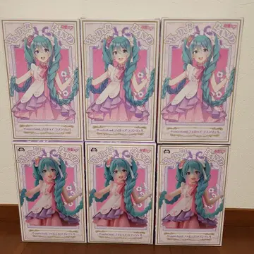 [ 새상품 미개봉 ] 하츠네 미쿠 피규어 라푼젤 6체 세트