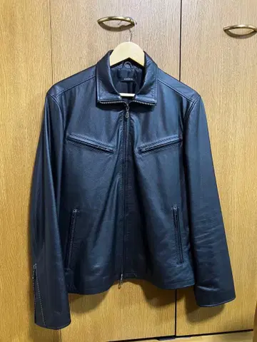 SCHAFFEN 가죽 자켓 블랙 낙타 가죽 사이즈 3