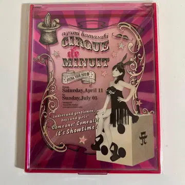 미사용 새상품! 하마사키 아유미 투어 굿즈 접이식 거울