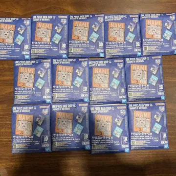 제일복권 원피스 베이스샵 아크릴 블록 참 료 미개봉 13개