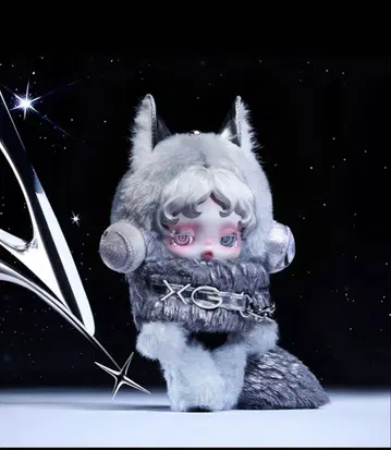 SKULLPANDA XG 봉제 인형 펜던트 일본 한정판 스컬팬더XG