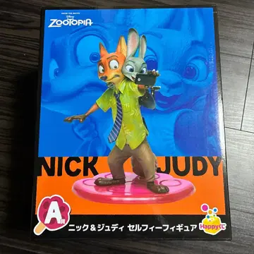주토피아 닉 & 주디 셀피 피규어 A상