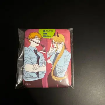 체인소 맨 덴지&파워 캔뱃지 중국 상하이 점프샵 한정판