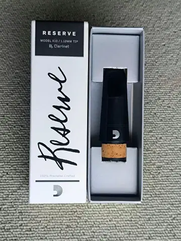 다다리오 레제르브 X10 클라리넷 마우스피스