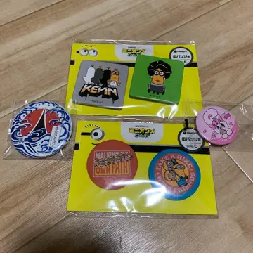 캔 배지 세트 미니언 코미콘