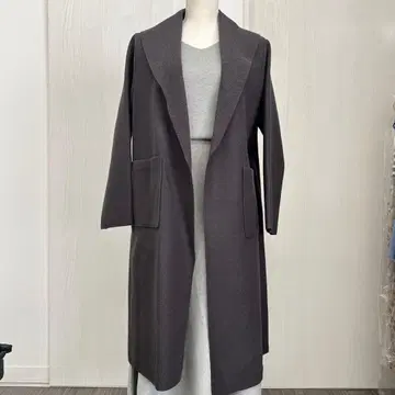 차콜 그레이 니트 코트 [ RADIATE ]