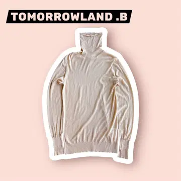 TOMORROWLAND .B 캐시미어 터틀넥 풀오버 니트
