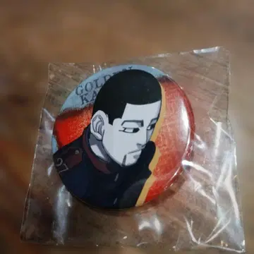 젊은 날의 강자들 미니 캔뱃지 골든 카무이 오가타 햐쿠노스케