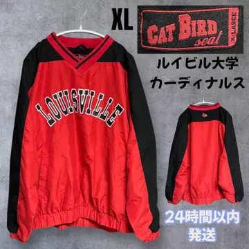 [ XL ] NCAA 칼리지 루이빌 대학 카디널스 풀오버 나일론