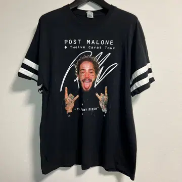 Post Malone Twelve Carat Tour 셔츠 XL