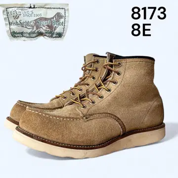 [ 새상품급 ] RED WING 8173 8E 90s 개택 스웨이드 레어