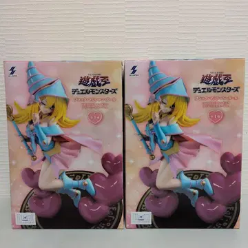 유희왕 매지션 걸 피규어 2개 세트