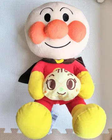 봉제 인형 호빵맨 메가 점보 나카요시 소품함 봉제 인형 Ver.2