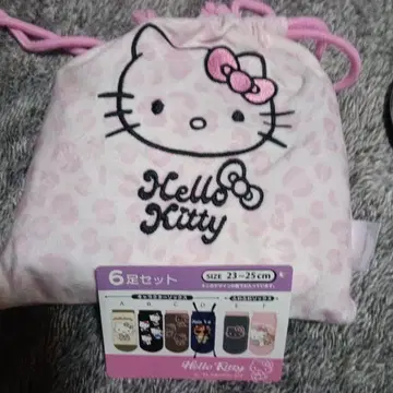 Hello Kitty 5족 세트 삭스 23~25cm