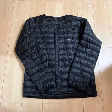 mont-bell 이너 다운 / XL 사이즈 / 블랙