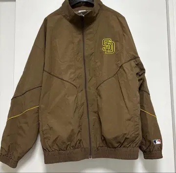 파드레스 나일론 자켓 트랙 자켓 브라운 MLB