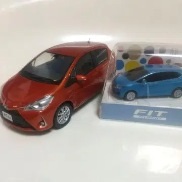 컬러 샘플 Vitz 오렌지 메탈릭 LED 카 키링 FIT