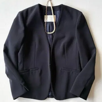 투모로우랜드 보르지 정가 35,000엔 드라이 더블 크로스 노카라 자켓