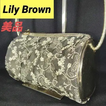 새상품급 Lily Brown 릴리 브라운 숄더백 꽃무늬 레이스