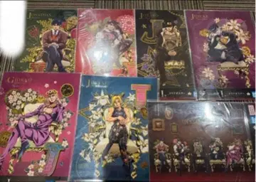 제일복권 죠죠 월드 죠죠 I상 클리어 포스터 컴플리트