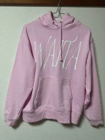 WAITA 핑크 후드티 flexwitme DAB 착용
