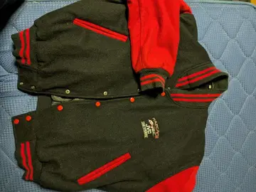 JVC 블랙 레드 점퍼 L 사이즈